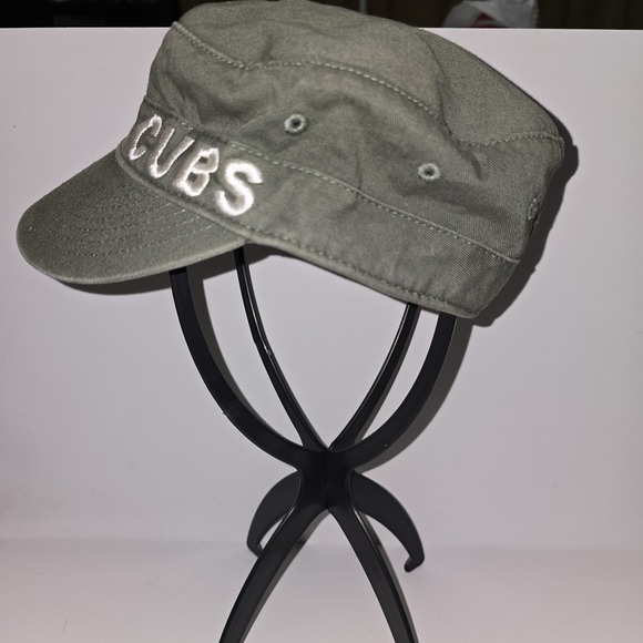 Twins Enterprise Cubs Y2k Hat With Embroidery Army Green Size S Fitted Womens - Picture 2 of 5